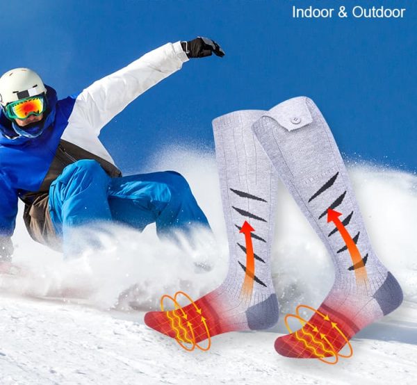 battery heated socks