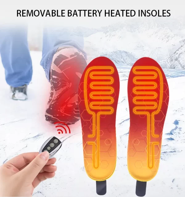 Rechargeable Heated Insoles Remove control
