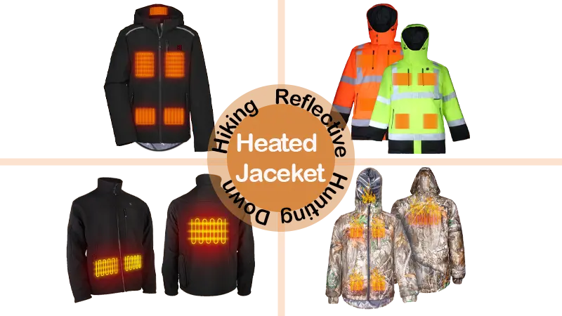 Heated jacket for work category reference image