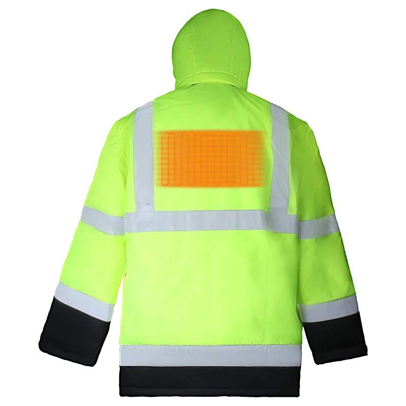 Private label workwear heated jacket for motorcycle riding, OEM manufacturing