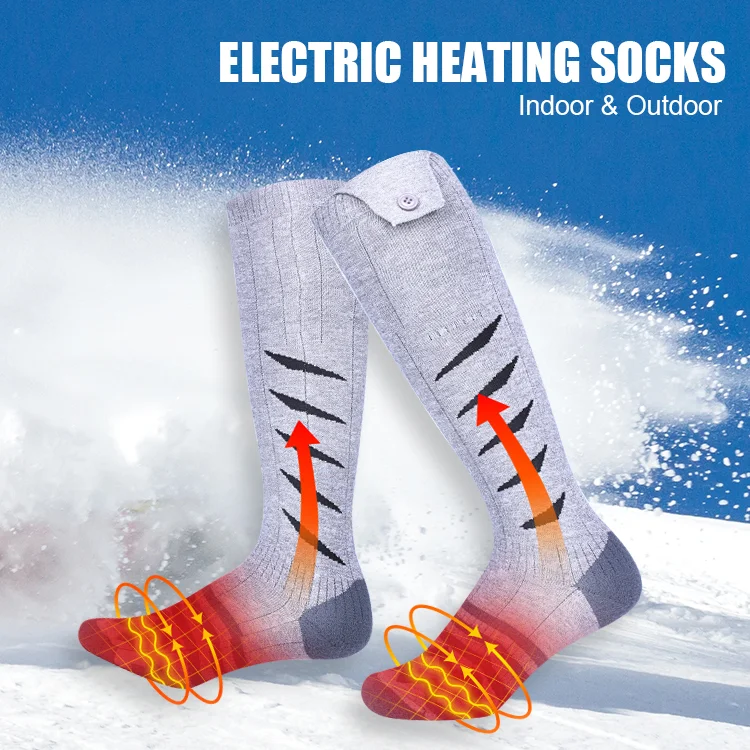 Private label heated socks manufacturer OEM ODM packaging — B2B wholesale